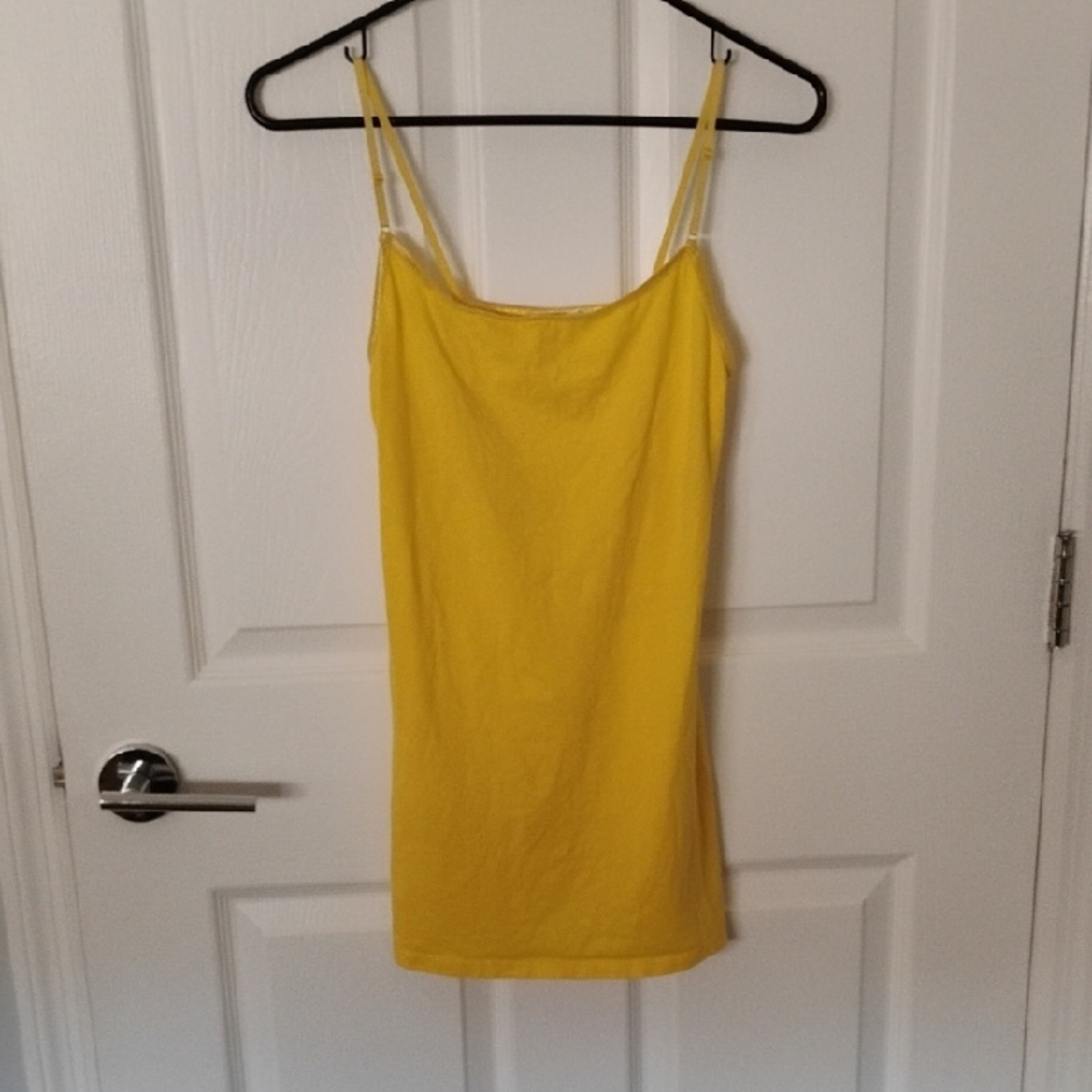Ambiance Yellow Cotton Blend Top
